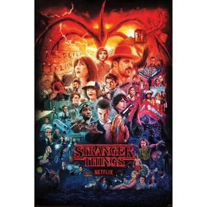 Poster Stranger Things Season Montage 61x91,5cm