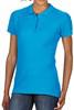 Gildan G64800L Softstyle® Women´s Piqué Polo - Sapphire - L