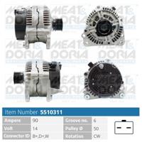 Meat Doria Alternator/Dynamo 5510311 - thumbnail