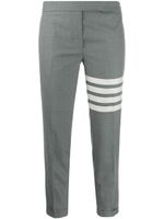 Thom Browne pantalon skinny à 4 bandes signature - Gris - thumbnail