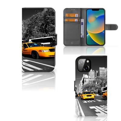 Apple iPhone 14 | Flip Cover | New York Taxi | Portemonnee hoesje