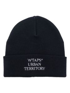 WTAPS bonnet Coolmax Wut à logo brodé - Bleu