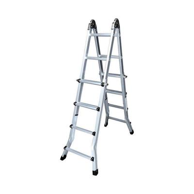 Inklapbare ladder EDM 75094 Aluminium Multicolour Inklapbare ladder EDM 75094 Aluminium Multicolour