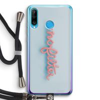 #nofilter: Huawei P30 Lite Transparant Hoesje met koord