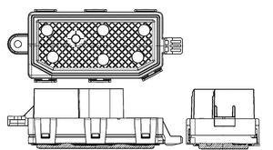 Regelaar, interieurventilator ABR77000P