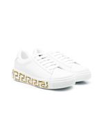 Versace Kids baskets Barocco Greca - Blanc - thumbnail