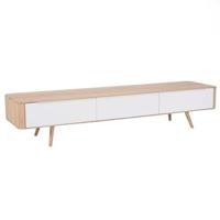 Gazzda Ena tv-meubel 225x42 whitewash