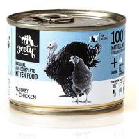 3COTY 41. Turkey and chicken for kittens - nat kattenvoer - 180g