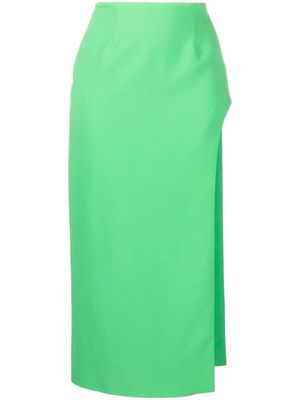 Giuseppe Di Morabito jupe fendue à taille haute - Vert
