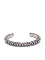 ISABEL MARANT bracelet torque serti de cristaux - Argent - thumbnail