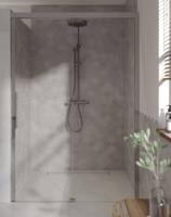 Ben IMotion schuifdeur naar rechts incl. antikalk 140x206cm chroom