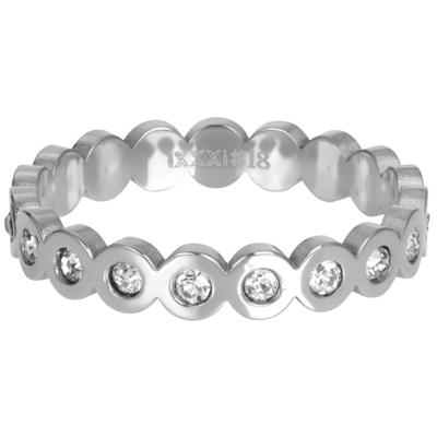 iXXXi Vulring Big Circle Stone Zilver