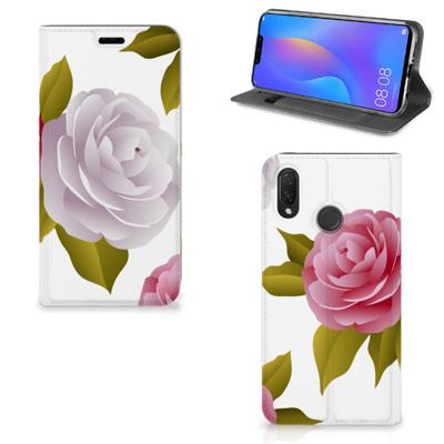 Huawei P Smart Plus Smart Cover Roses Huawei P Smart Plus Smart Cover Roses
