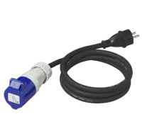 Pro Plus Verloopkabel 150dm 3x2,5 Schuko naar Cee