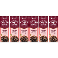 Costa Coffee Caffè Crema Original Blend - koffiebonen - 6 x 1 kilo