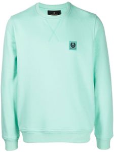 Belstaff sweat en coton à patch logo - Vert