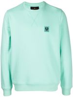 Belstaff sweat en coton à patch logo - Vert