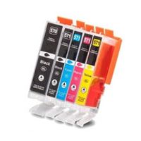 Huismerk Canon PGI-570/CLI-571 XL Inktcartridges Multipack (2x zwart + 3 kleuren)