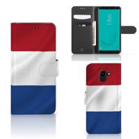 Samsung Galaxy J6 2018 | Bookstyle Case | Nederlandse Vlag
