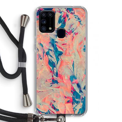 Alone: Samsung Galaxy M31 Transparant Hoesje met koord
