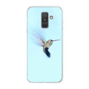 Kolibri: Samsung Galaxy A6 Plus (2018) Transparant Hoesje