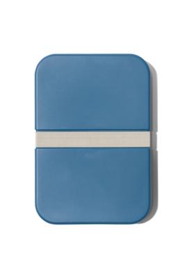 HEMA Platte Lunchbox XL Met Elastiek Blauw