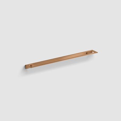 Handdoekrek Clou Fold 60 cm Brons Geborsteld PVD Clou