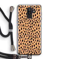 Panter: Samsung Galaxy J8 (2018) Transparant Hoesje met koord