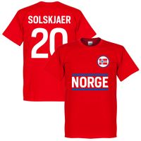 Noorwegen Solskjaer 20 Team T-Shirt