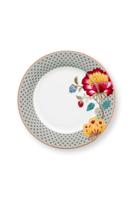 Pip Studio Dinerbord Blooming Tales Blauw 26.5cm