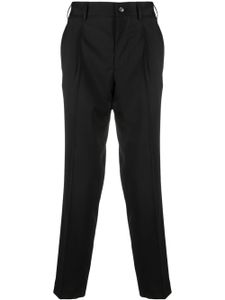 Dell'oglio pantalon de costume à pinces - Noir