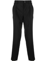 Dell'oglio pantalon de costume à pinces - Noir