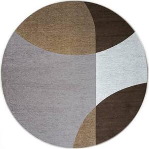 Veer Carpets - Vloerkleed Eli Brown ø160 cm