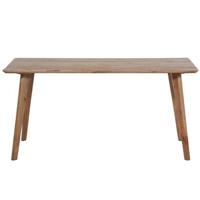 Giga Meubel - Eettafel Oslo Mangohout Naturel 160cm - thumbnail