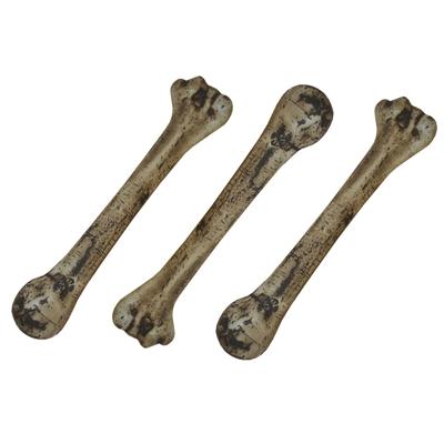 Decoratie bot - Set van 5x stuks - 27 cm - plastic - Halloween - Horror thema kerkhof versiering - n