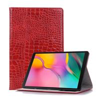 Krokodil textuur horizontale Flip lederen case voor Galaxy tab S5e 10 5 T720/T725 met houder & kaartsleuven & portemonnee (rood)