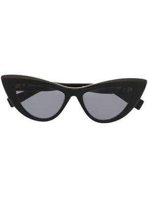 Balmain Eyewear lunettes de soleil Jolie à monture papillon - Noir