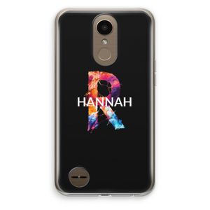 Abstract Spectrum: LG K10 (2017) Transparant Hoesje