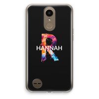 Abstract Spectrum: LG K10 (2017) Transparant Hoesje