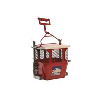 Decoratieve figuren Home ESPRIT Rood Vintage 18 x 12 x 18 cm