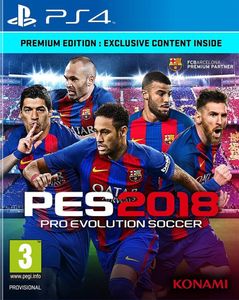 PS4 Pro Evolution Soccer 2018 (PES)