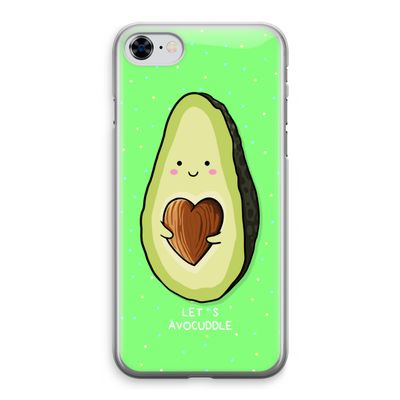 Avocuddle: iPhone 8 Transparant Hoesje
