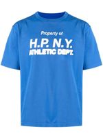 Heron Preston t-shirt en coton à slogan imprimé - Bleu - thumbnail