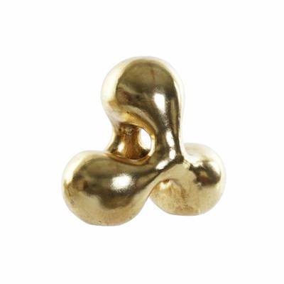 Decoratieve figuren DKD Home Decor 28,5 x 18 x 26 cm Abstract Gouden