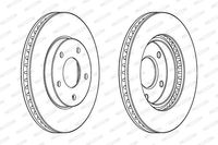 Remschijf DDF1599C - thumbnail