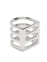 Tom Wood bague Cage Triple - Argent - thumbnail