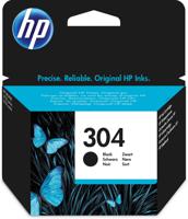 HP 304 Black Original Standard Capacity inktcartridge Zwart 4 ml 120 pagina's