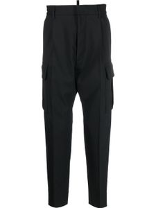 DSQUARED2 drop-crotch cargo trousers - Noir