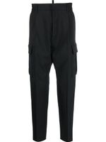 DSQUARED2 pantalon sarouel à poches cargo - Noir - thumbnail