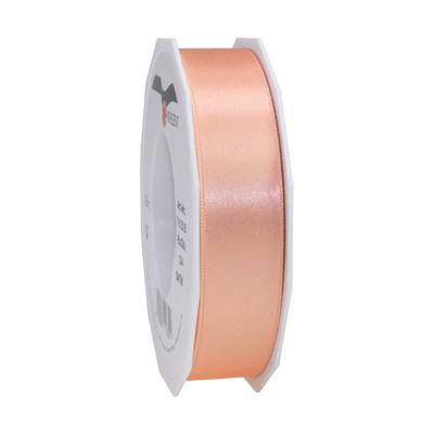 Cadeaulint Satijn - 2.5 cm x 25 meter - zalm roze - cadeaus inpakken - sierlint